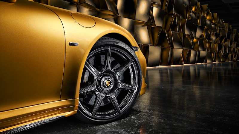 Porsche 911 Turbo S Exclusive Series gets carbon fiber wheels